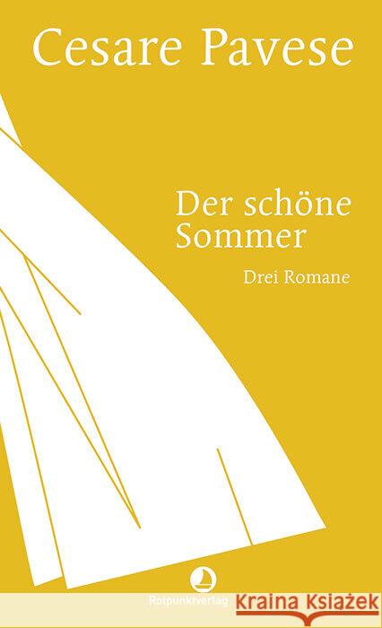 Der schöne Sommer Pavese, Cesare 9783858699039 Rotpunktverlag, Zürich