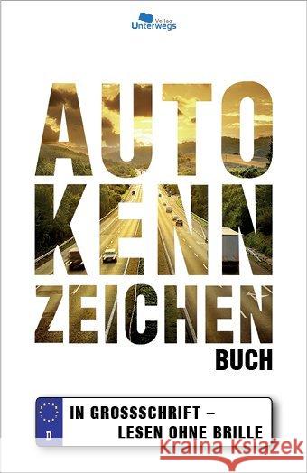 AUTOKENNZEICHEN BUCH, m. 1 Karte Schlegel, Thomas 9783861123538