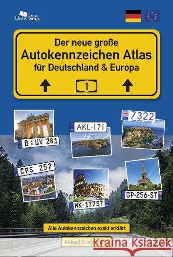 Der große AUTOKENNZEICHEN ATLAS für Deutschland und Europa Schlegel, Thomas, Klemann, Nico 9783861124221