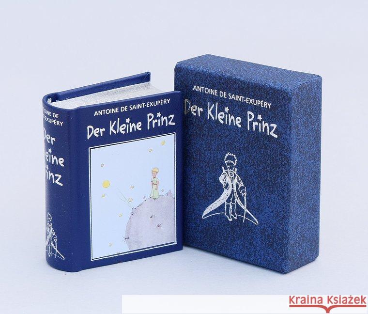 Der Kleine Prinz, Vorzugsausgabe mit Silberschnitt : Miniaturbuch Saint-Exupéry, Antoine de 9783861843146 Rauch, K