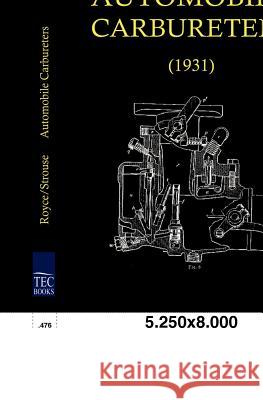 Automobile Carbureters    9783861952374 Salzwasser-Verlag im Europäischen Hochschulve