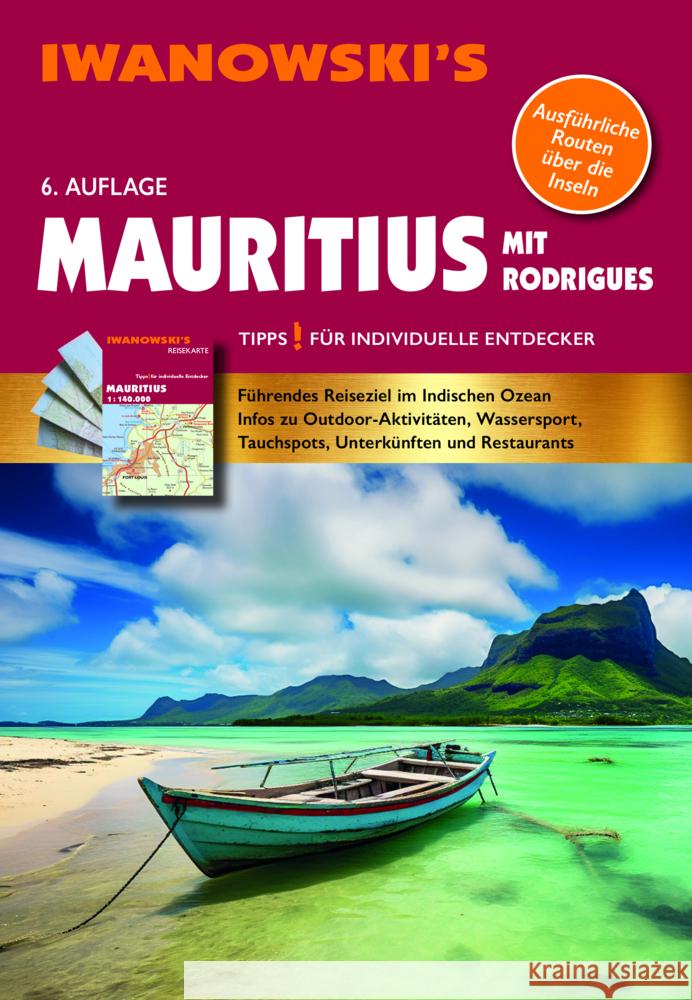 Mauritius mit Rodrigues - Reiseführer von Iwanowski, m. 1 Karte Blank, Stefan 9783861972624