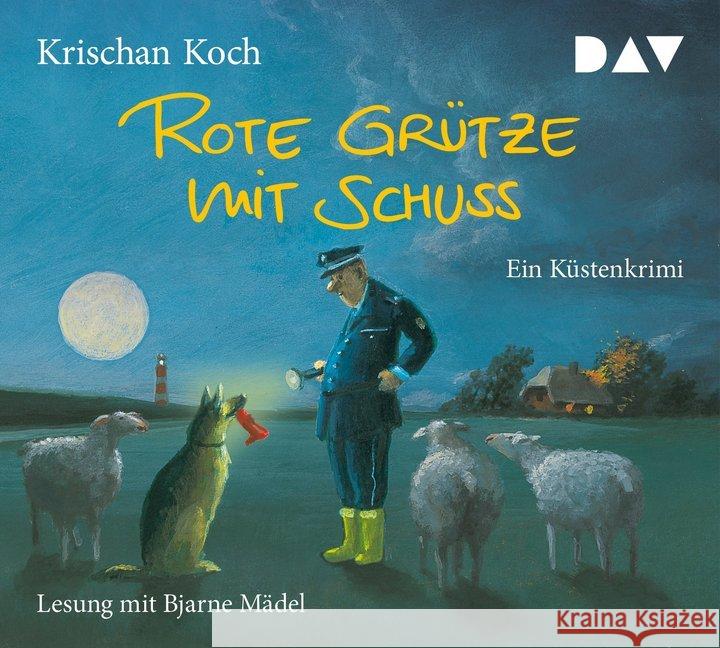 Rote Grütze mit Schuss, 4 Audio-CDs : Ein Küstenkrimi. Gekürzte Lesung Koch, Krischan 9783862312610 Der Audio Verlag, DAV