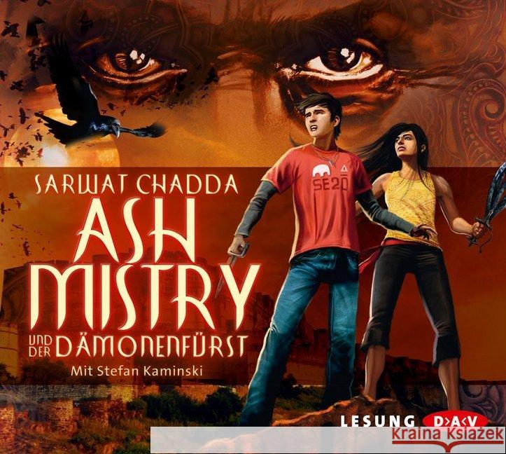 Ash Mistry und der Dämonenfürst, 4 Audio-CDs Chadda, Sarwat 9783862312955