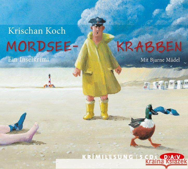 Mordseekrabben, 5 Audio-CDs : Ein Inselkrimi. Ungekürzte Lesung Koch, Krischan 9783862313358 Der Audio Verlag, DAV