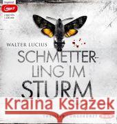 Schmetterling im Sturm, 2 MP3-CDs : Ungekürzte Lesung. Ausgezeichnet mit dem Schaduwprijs 2013 Lucius, Walter 9783862314485