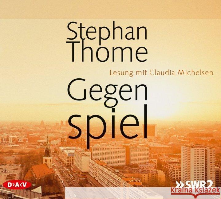 Gegenspiel, 8 Audio-CDs : Lesung Thome, Stephan 9783862315147 Der Audio Verlag, DAV
