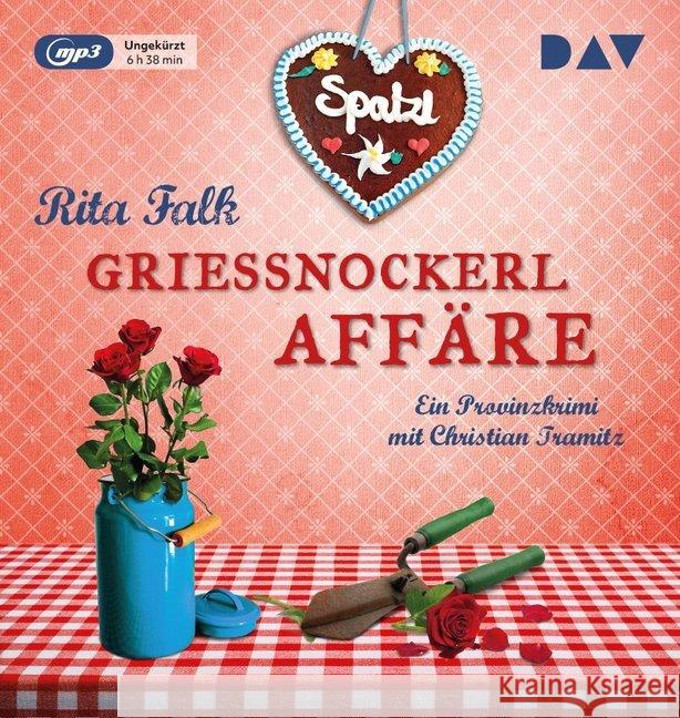 Grießnockerlaffäre, 1 MP3-CD : Ungekürzte Lesung Falk, Rita 9783862315840 Der Audio Verlag, DAV