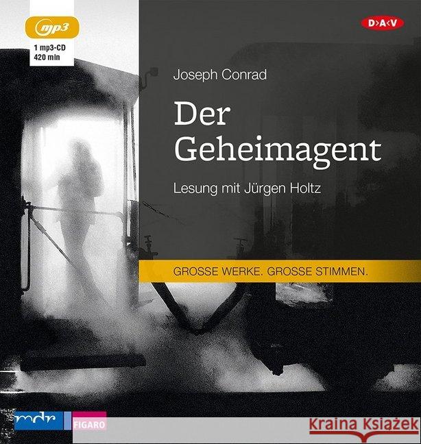 Der Geheimagent, 1 MP3-CD Conrad, Joseph 9783862316298