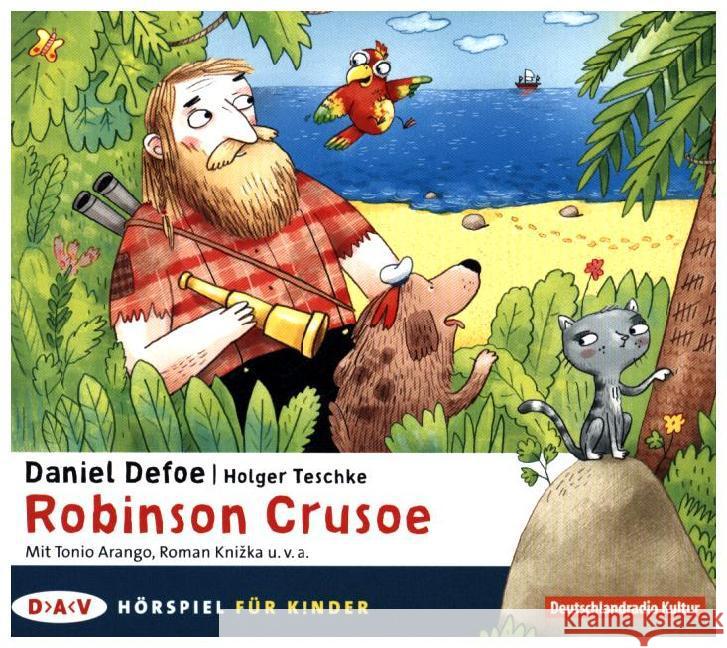 Robinson Crusoe, 1 Audio-CD : Hörspiel (1 CD), Hörspiel Defoe, Daniel 9783862316595