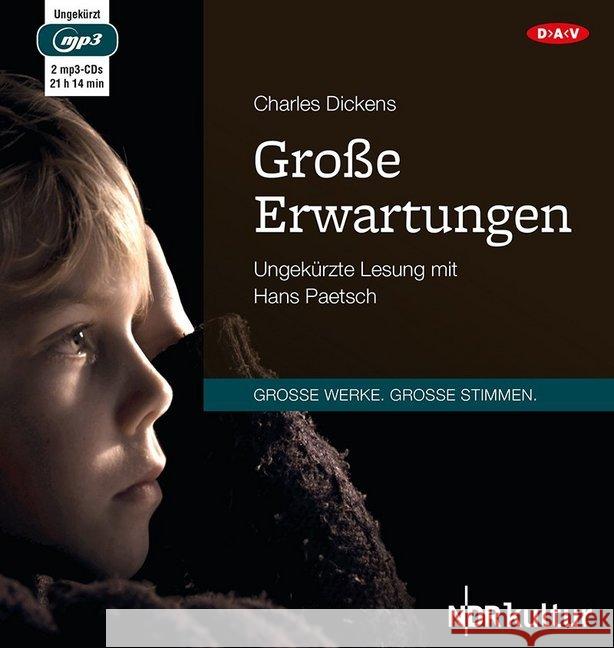 Große Erwartungen, 2 MP3-CD : Lesung Dickens, Charles 9783862318506 Der Audio Verlag, DAV