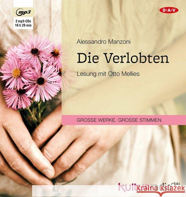 Die Verlobten, 2 MP3-CDs : Lesung Manzoni, Alessandro 9783862318551