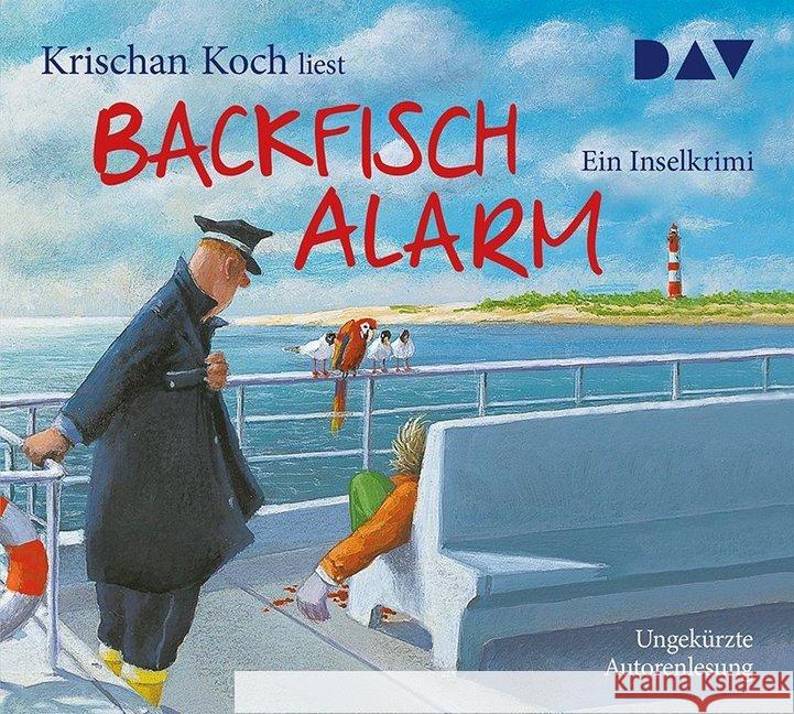 Backfischalarm. Ein Inselkrimi, 5 Audio-CDs : Ungekürzte Autorenlesung mit Krischan Koch Koch, Krischan 9783862319886 Der Audio Verlag, DAV