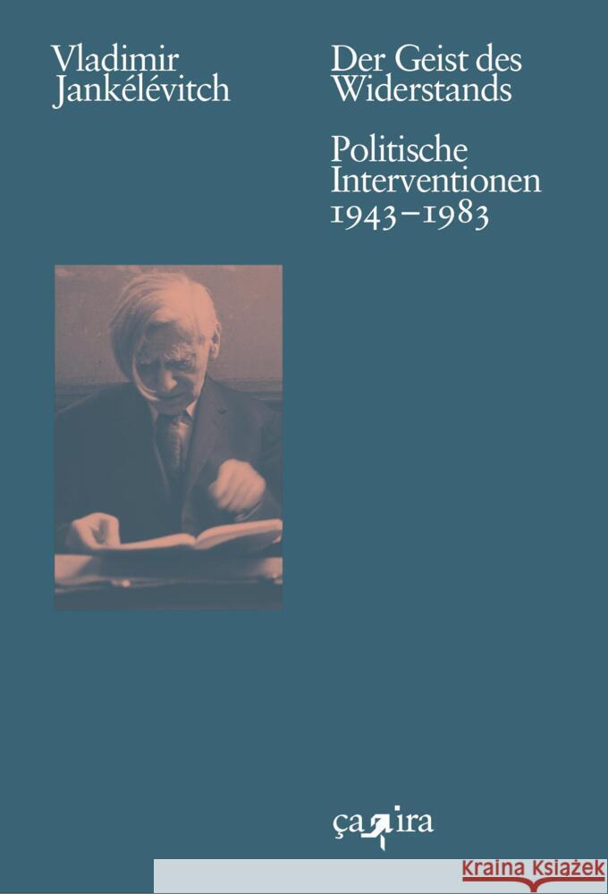 Der Geist des Widerstands Jankélévitch, Vladimir 9783862591916