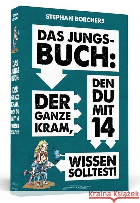 Das Jungs-Buch: Der ganze Kram, den du mit 14 wissen solltest Borchers, Stephan 9783862657681