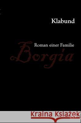 Borgia Klabund 9783862671649