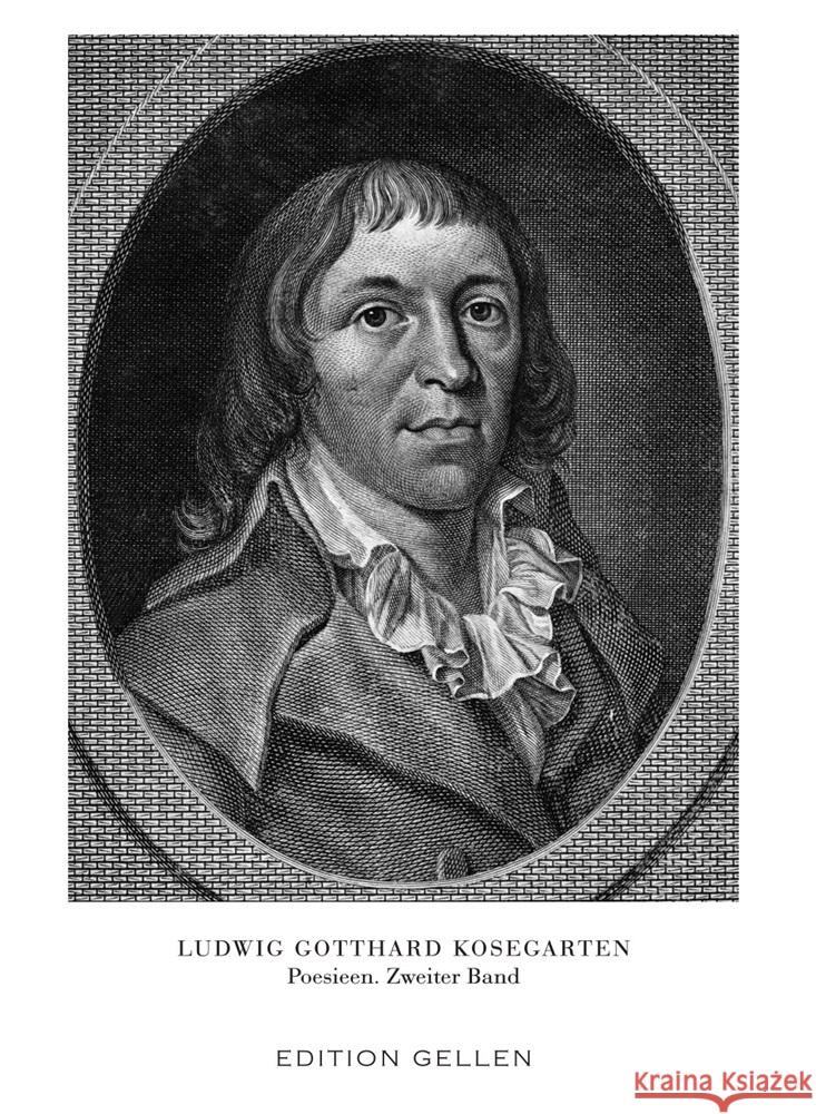 Poesieen Kosegarten, Ludwig Gotthard 9783862763757 Neisse