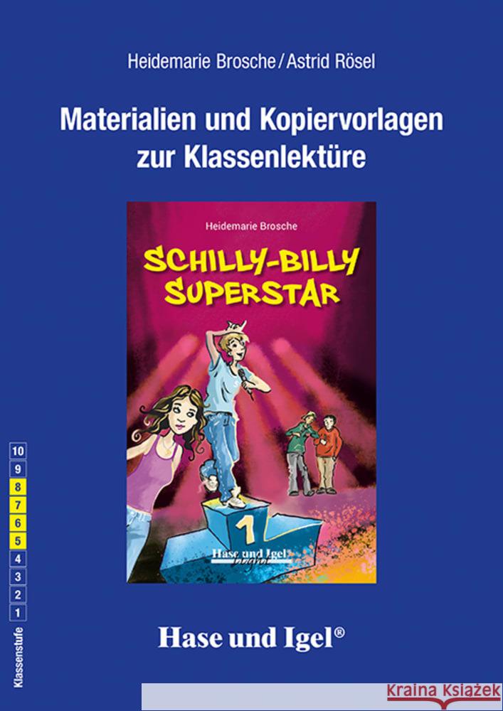 Begleitmaterial: Schilly-Billy Superstar / Neuausgabe Brosche, Heidemarie 9783863164805 Hase und Igel