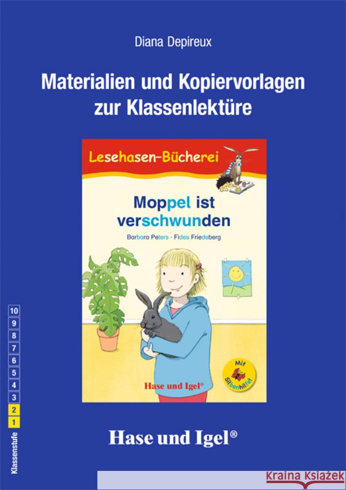 Begleitmaterial: Moppel ist verschwunden / Silbenhilfe Depireux, Diana 9783863164850 Hase und Igel