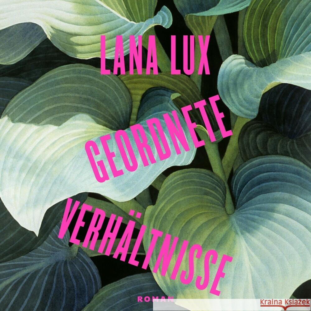 Geordnete Verhältnisse, Audio-CD, MP3 Lux, Lana 9783863526481