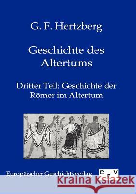 Geschichte des Altertums Hertzberg, G. F. 9783863826604 Europäischer Geschichtsverlag