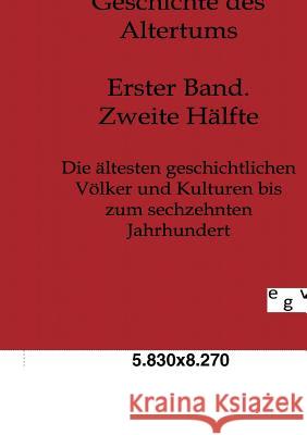 Geschichte des Altertums Meyer, Eduard 9783863826628 Europäischer Geschichtsverlag