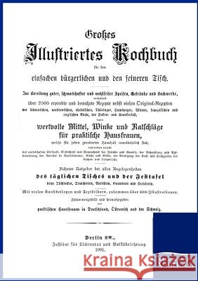 Großes Illustriertes Kochbuch Ohne Autor 9783864442957 Salzwasser-Verlag