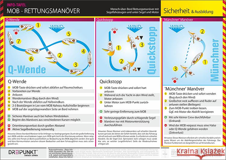 MOB-Rettungsmanöver Schulze Media GmbH 9783864487200 Schulze Media