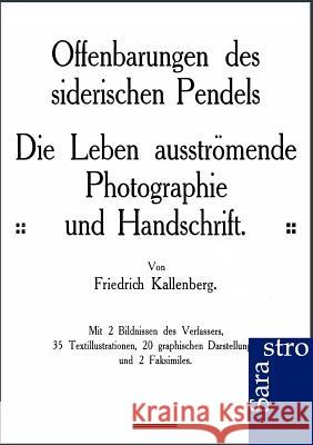 Offenbarungen des siderischen Pendels Friedrich Kallenberg 9783864711534