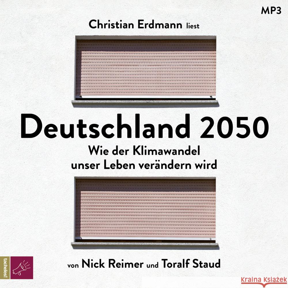 Deutschland 2050, 2 Audio-CD, 2 MP3 Staud, Toralf, Reimer, Nick 9783864847943