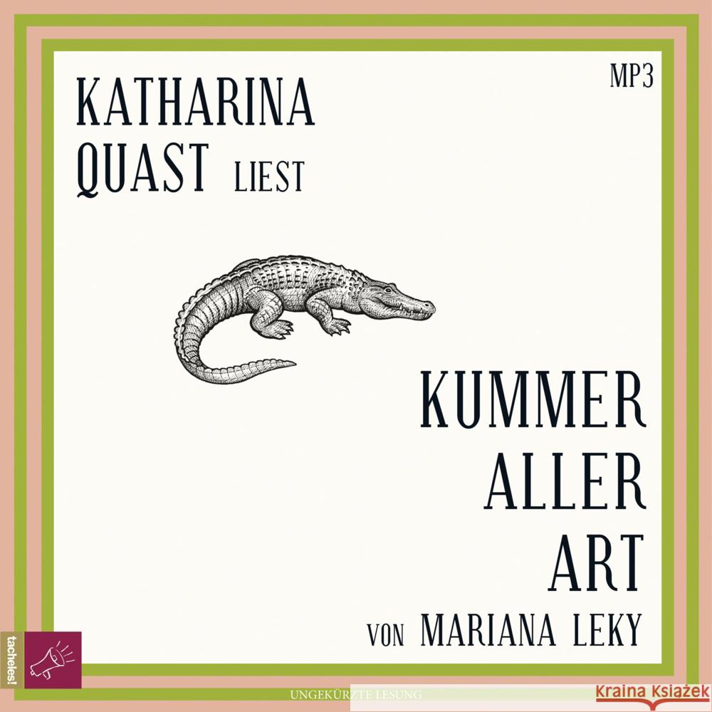 Kummer aller Art, 1 Audio-CD, 1 MP3 Leky, Mariana 9783864848070