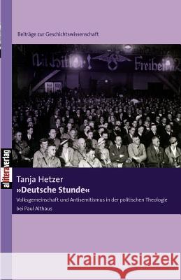 Deutsche Stunde Hetzer, Tanja   9783865203281 BUCH & media