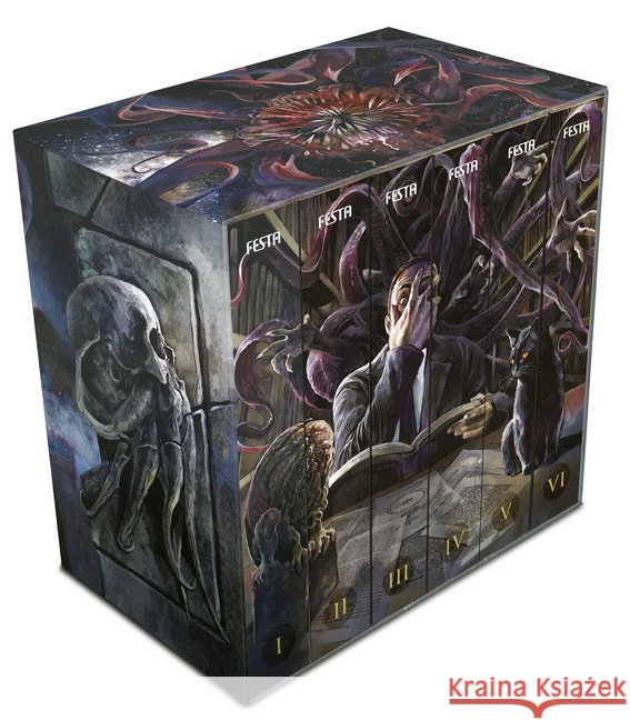 H. P. Lovecraft - Das Gesamtwerk im Schuber Lovecraft, Howard Ph. 9783865528827 Festa