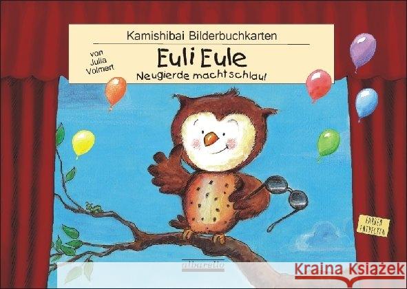 Euli Eule - 12 Bilderbuchkarten fürs Kamishibai im DIN A3 Format! Volmert, Julia 9783865591159