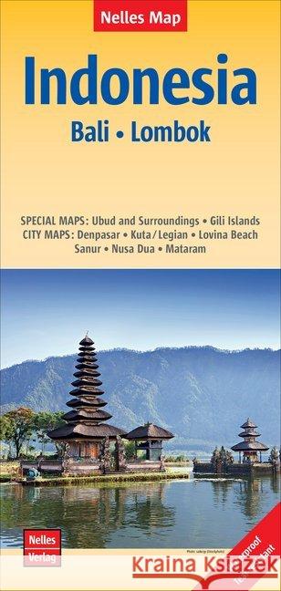 Bali / Lombok Indonesia: 2018  9783865745095 Nelles Guides and Maps