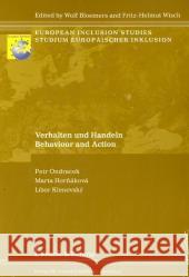 Verhalten und Handeln. Behaviour and Action Hornakova, Marta, Ondracek, Petr, Klenovsky, Libor 9783865960344 Frank und Timme GmbH