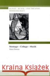 Montage - Collage - Musik Emons, Hans 9783865962072