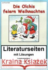 Erhard Dietl 'Die Olchis feiern Weihnachten', Literaturseiten : Mit Lösungen. Lesekompetenz, Textverständnis, Kreativität, Fantasie. Kopiervorlagen Quast, Moritz Dietl, Erhard  9783866321489