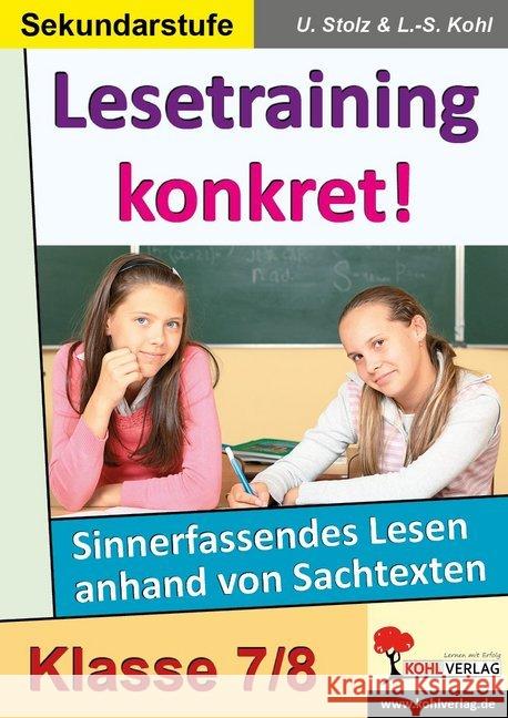 7./8. Schuljahr : Sekundarstufe Stolz, Ulrike; Kohl, Lynn-Sven 9783866325067