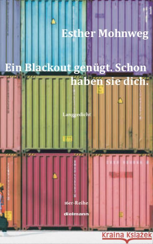 Ein Blackout genügt. Schon haben sie dich Mohnweg, Esther 9783866383685 Dielmann