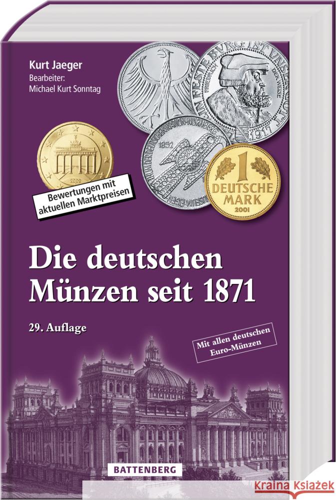 Die deutschen Münzen seit 1871 Jaeger, Kurt 9783866462656
