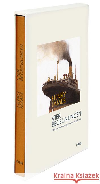 Vier Begegnungen James, Henry 9783866482715 mareverlag