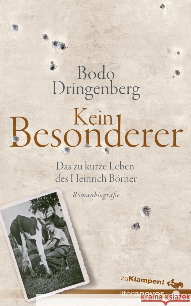 Kein Besonderer Dringenberg, Bodo 9783866749924 zu Klampen Verlag