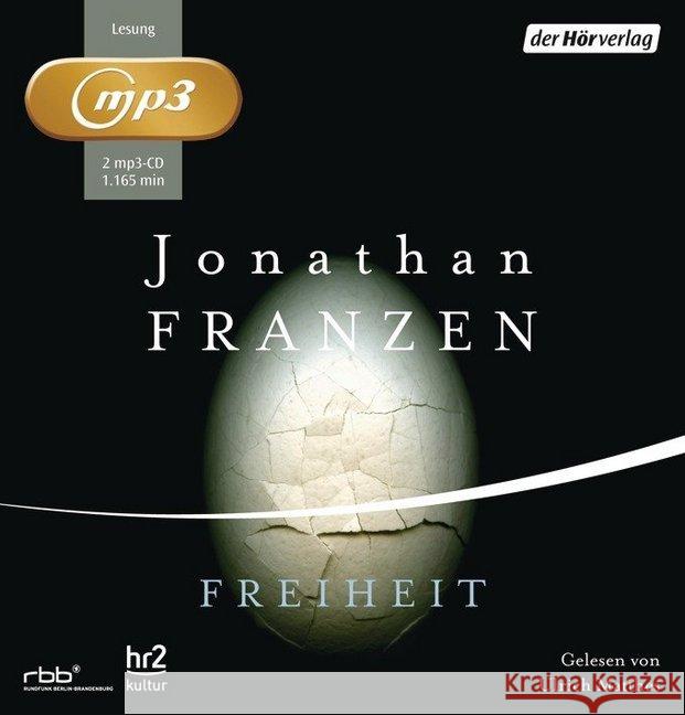 Freiheit, 2 MP3-CDs : Gekürzte Lesung Franzen, Jonathan 9783867178631