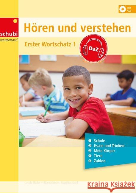 Hören und Verstehen DaZ - Erster Wortschatz. Bd.1 Thüler, Ursula 9783867236874 Schubi Lernmedien