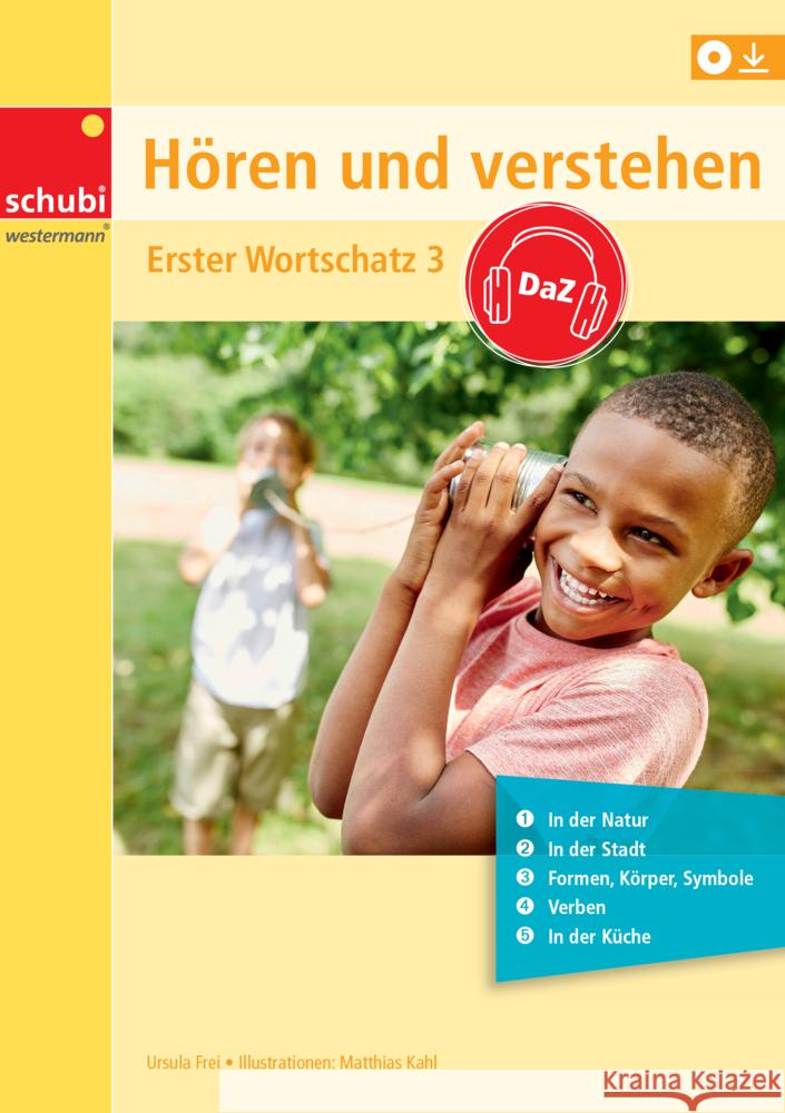 Hören und Verstehen DaZ - Erster Wortschatz, m. Audio-CDs. Bd.3 Thüler, Ursula 9783867236898 Westermann Lernwelten