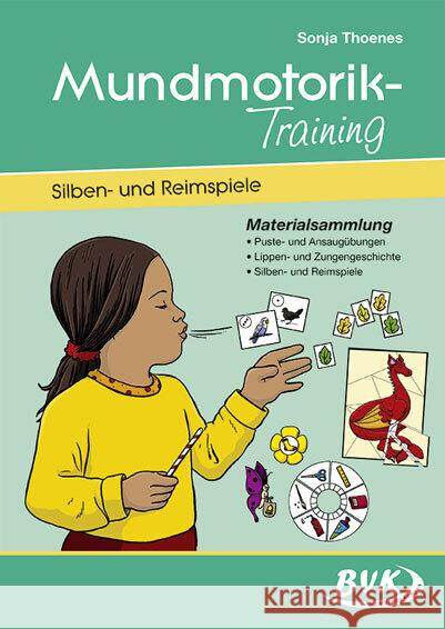 Mundmotorik-Training, Silben- und Reimspiele : Materialsammlung Puste- und Ansaugübungen, Lippen- und Zungenspiele, Silben- und Reimspiele. 1.-2. Klasse Thoenes, Sonja   9783867401838 BVK Buch Verlag Kempen