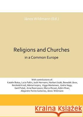 Religions and Churches in a Common Europe Wildmann, Janos 9783867417686 Europäischer Hochschulverlag