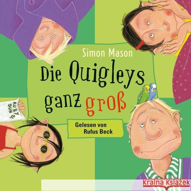 Die Quigleys ganz groß, 2 Audio-CDs Mason, Simon 9783867420617