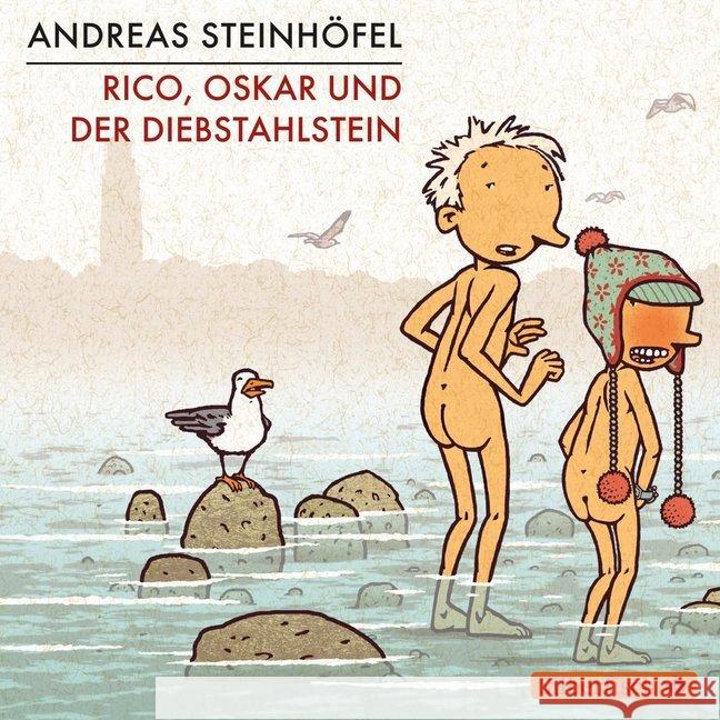 Rico, Oskar und der Diebstahlstein, 5 Audio-CDs : Ungekürzte Autorenlesung Steinhöfel, Andreas 9783867420693